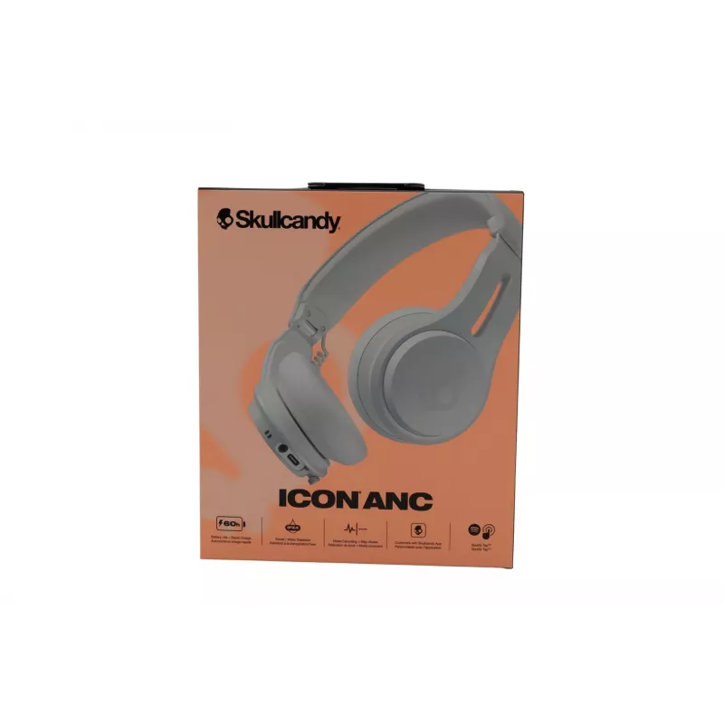 Skullcandy Icon ANC belaidės ant ausų dedamos ausinės Oranžinė Glow Bluetooth 5.3 ANC (S5IOW-S951)