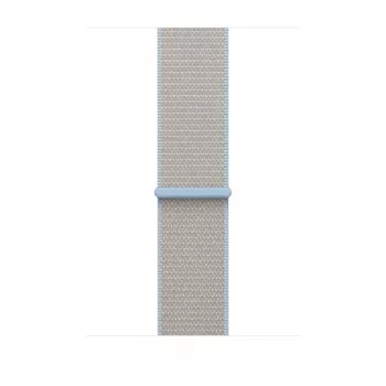Dirželis — Apple Sport Loop 46 mm Apple Watch, Blue Mist (pilka), vienas vnt.