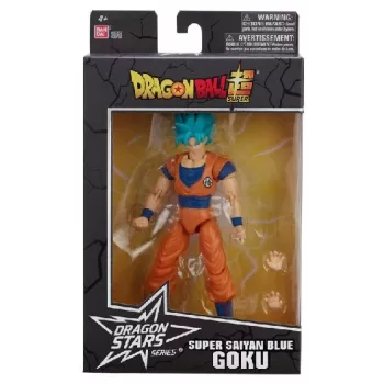 Veiksmo figūrėlė Bandai Dragon Stars Super Saiyan Blue Goku V2 — kolekcinė pozavimui tinkama figūrėlė
