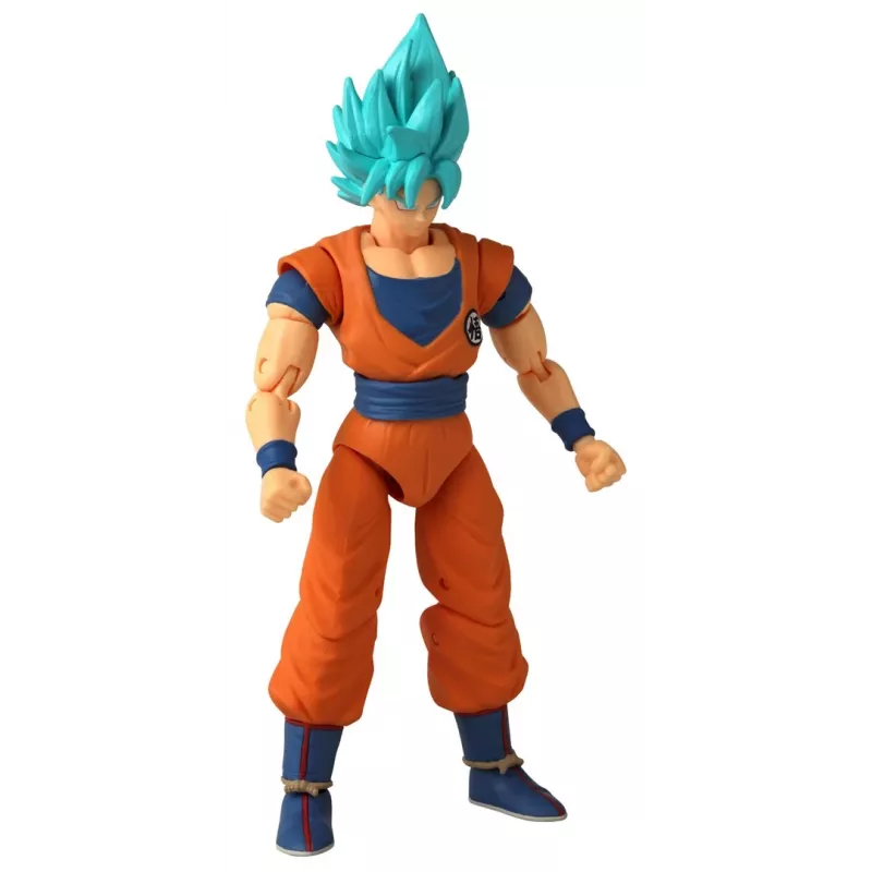 Veiksmo figūrėlė Bandai Dragon Stars Super Saiyan Blue Goku V2 — kolekcinė pozavimui tinkama figūrėlė