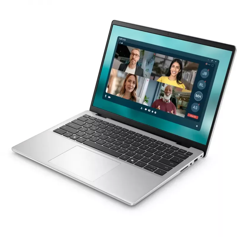 Laptop Dell Pro 14 Essential PV14250 — Intel Core i5‑120U, 14.0 col. FHD+ 300 nitų AG, 16GB DDR5 5200, 512GB SSD, Intel Graphics, pirštų antspaudų skaitytuvas, WLAN+BT, apšviesta klaviatūra, 54Wh, Windows 11 Pro, Platinum Sidabrinė + Dell MS116 pelė