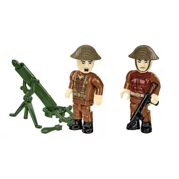 Konstruktorius Cobi Blocks Monte Cassino mūšis COBI-2063 istorinė karinė diorama