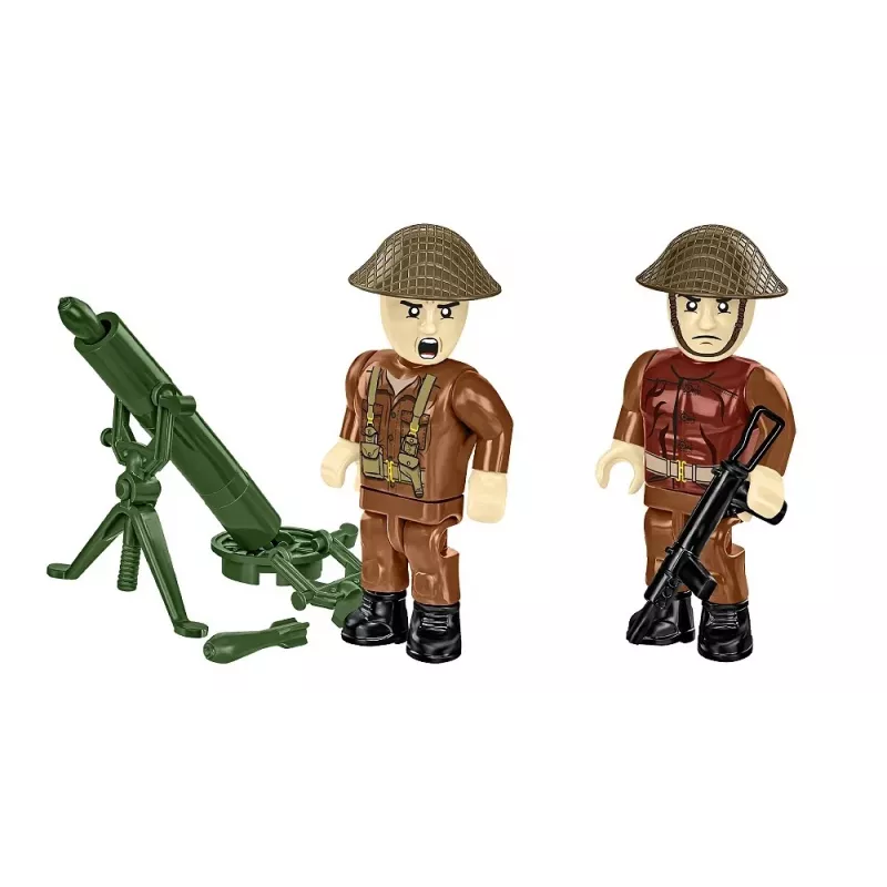 Konstruktorius Cobi Blocks Monte Cassino mūšis COBI-2063 istorinė karinė diorama