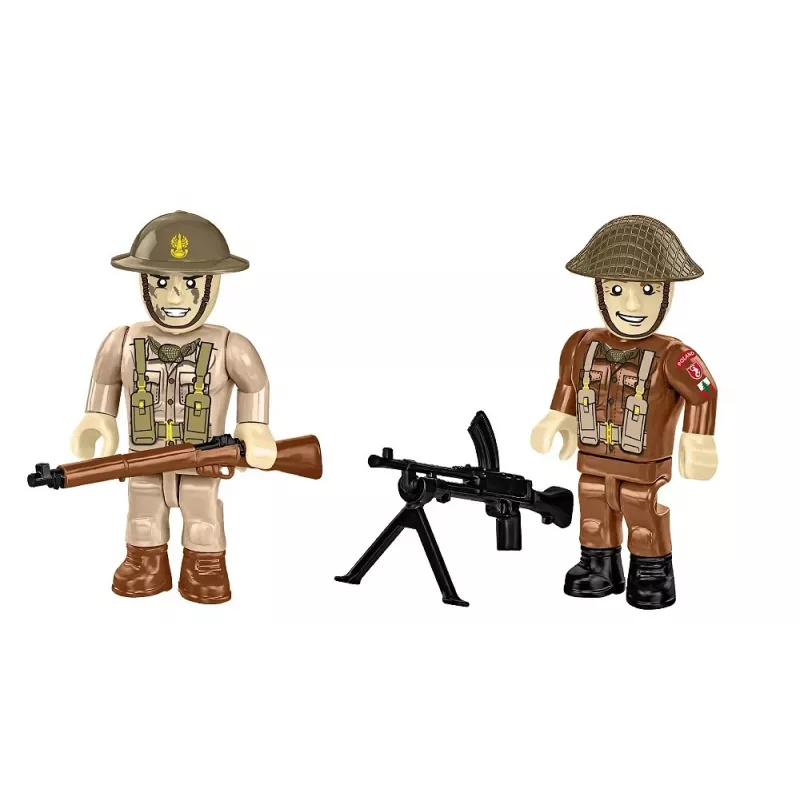 Konstruktorius Cobi Blocks Monte Cassino mūšis COBI-2063 istorinė karinė diorama