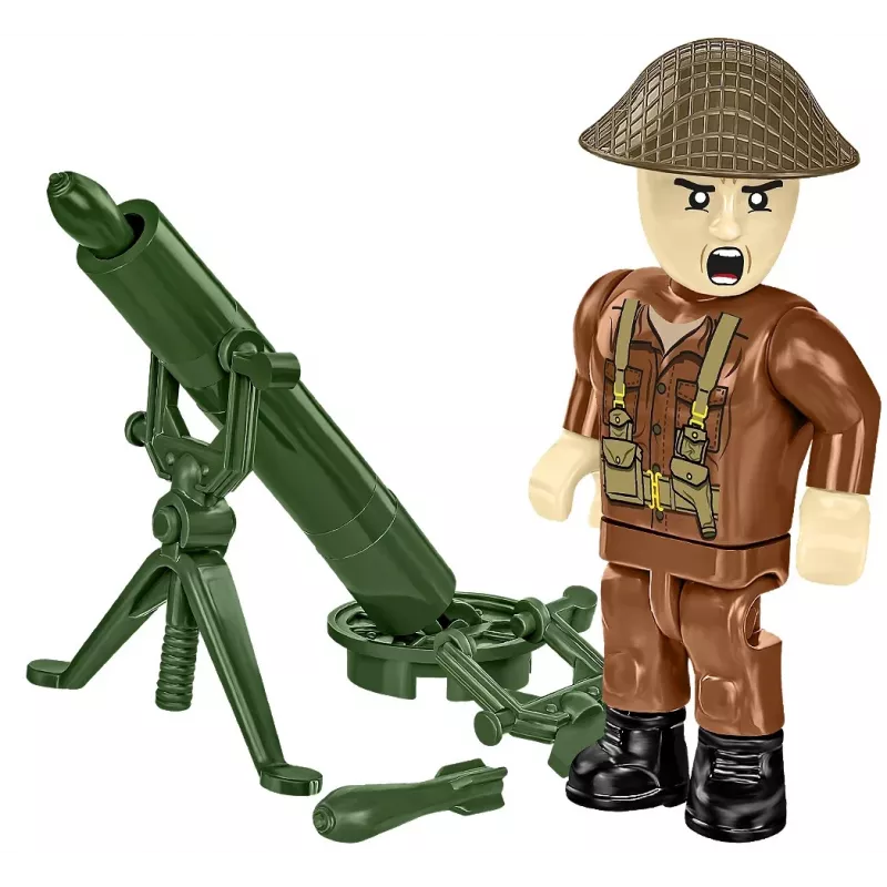 Konstruktorius Cobi Blocks Monte Cassino mūšis COBI-2063 istorinė karinė diorama
