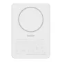 Išorinė baterija Belkin BPD010hqWH 5000 mAh, belaidis įkrovimas 7.5 W, USB-C, balta