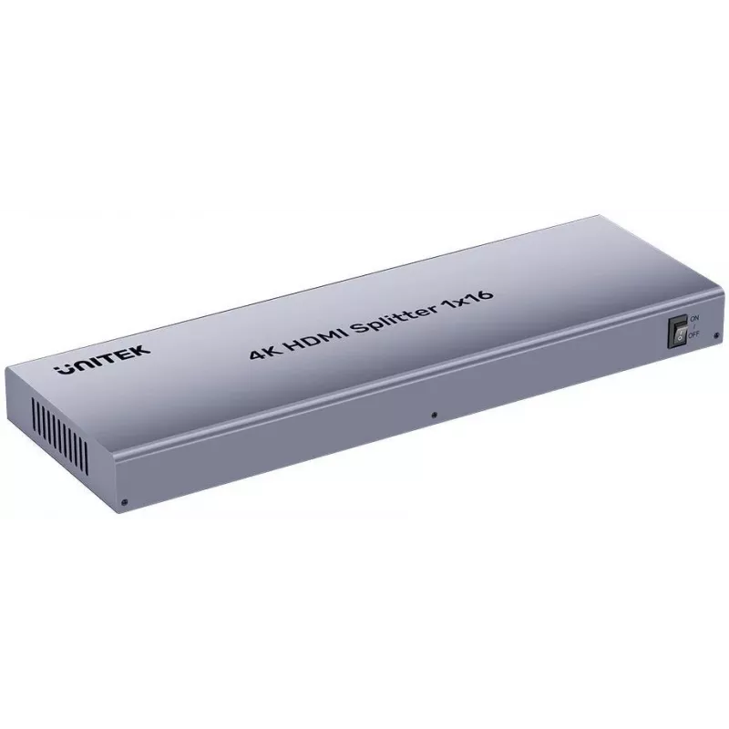 HDMI skirstytuvas Unitek V1137AGY01-EU — 1 įvestis į 16 išvesčių, 4K, 30Hz
