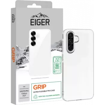 Eiger Grip Case GRS Samsung Galaxy A37 5G permatomas EGCA01011 TPU apsauginis dėklas (EGCA01011)