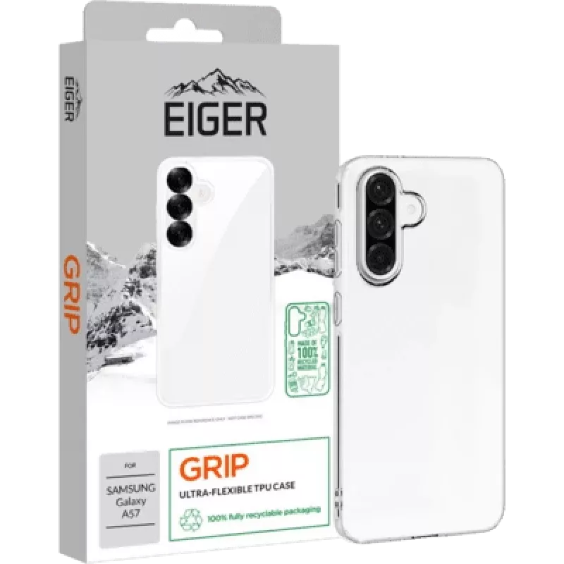Eiger Grip Case GRS Samsung Galaxy A57 5G, permatomas (EGCA01013)