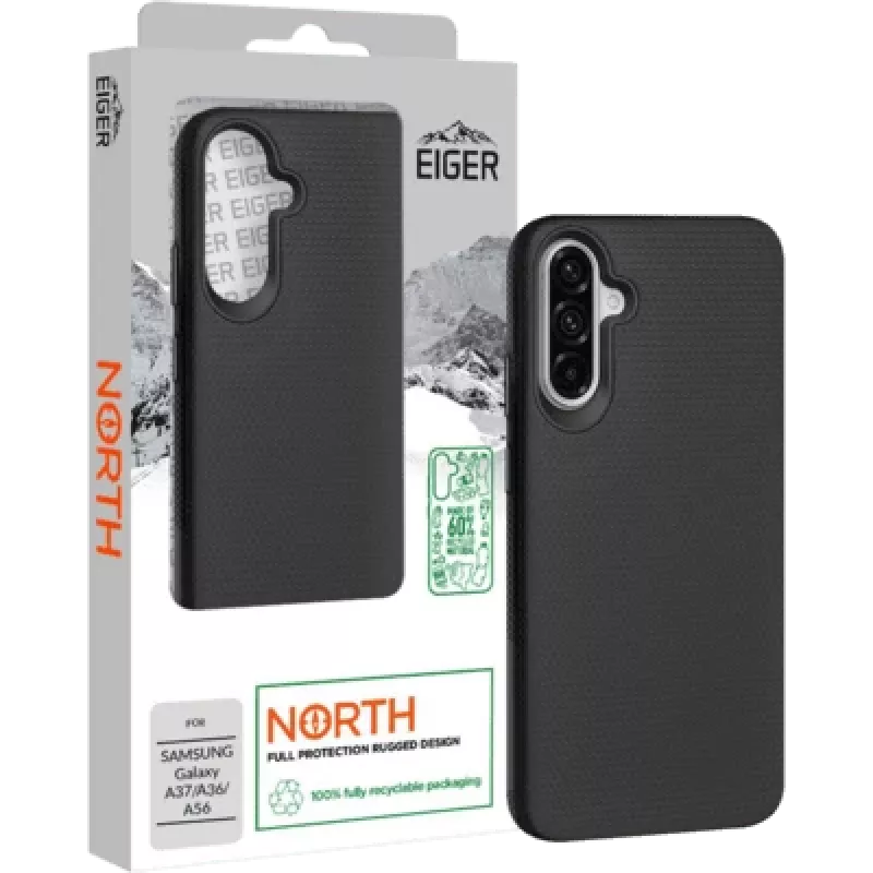 Eiger North dėklas Galaxy A37/A36/A56 juodas (EGCA01014)