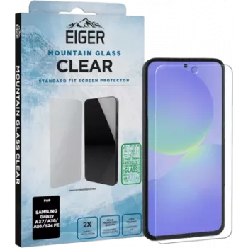 Eiger Mountain Glass Clear DisplayScreen Protector, skirtas Galaxy A37/A36/A56/S24 FE (EGSP01118)