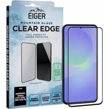 Eiger Mountain Glass Clear Edge Display ekrano apsauginė plėvelė Galaxy A37/A36/A56 Full Cover (EGSP01119)