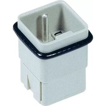 Harting Han® Q Stifteinsatz 09 12 005 3001 5+PE užspaudžiamas kaiščių įdėklas, vientisas