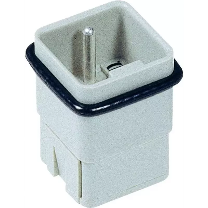 Harting Han® Q Stifteinsatz 09 12 005 3001 5+PE užspaudžiamas kaiščių įdėklas, vientisas