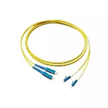 GoodConnections komutacinis kabelis LWL Duplex OS2 (vienmodis, 9/125) LC/SC, LSZH, keičiamas poliškumas, 20m