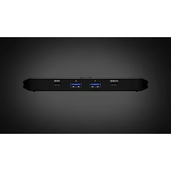 USB 3.2 Gen 1 dalijimosi jungiklis ATEN US4324 — 2x prieglobos prie 4x įrenginio, USB-A/USB-C sąsajos, 5 Gbit/s