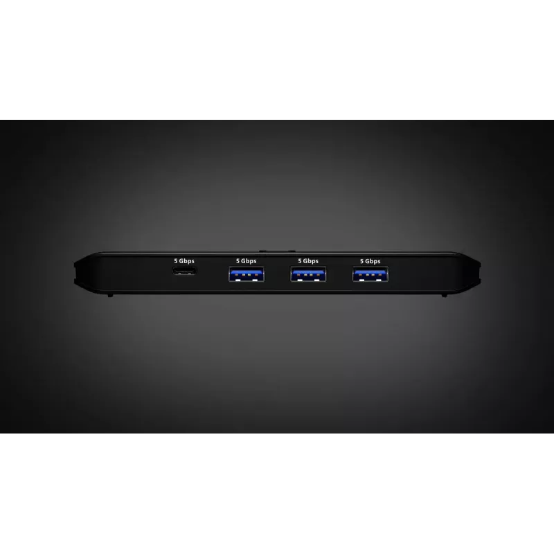USB 3.2 Gen 1 dalijimosi jungiklis ATEN US4324 — 2x prieglobos prie 4x įrenginio, USB-A/USB-C sąsajos, 5 Gbit/s