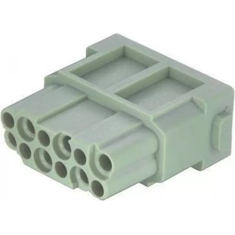 Harting Han DD modulis užspaudžiamas 09140123102 Lizdas Han-Modular moduliai be kontaktų 2 (09140123102)