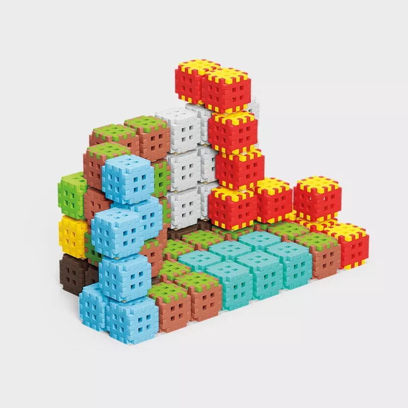 Konstruktorius Marioinex Klocki Waffle Mini kaladėlės — 502 vnt.