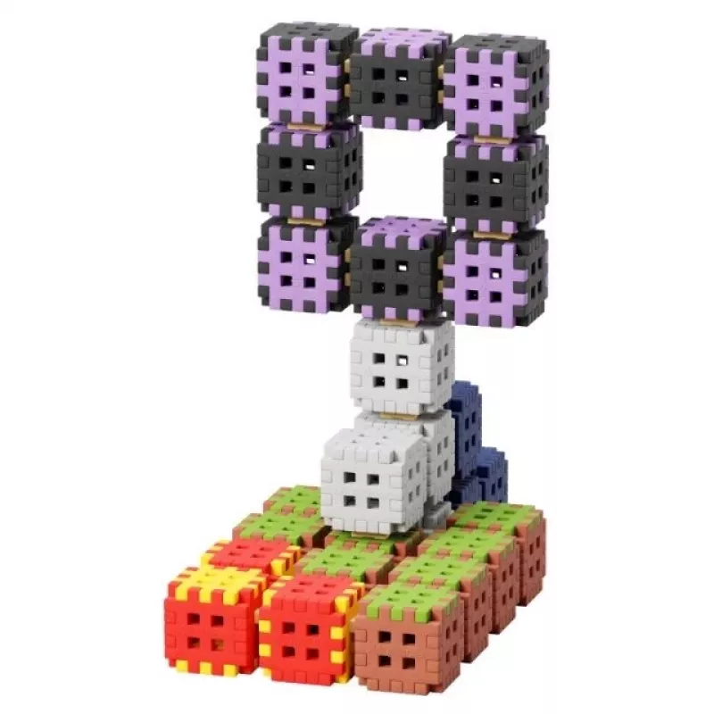 Konstruktorius Marioinex Mini Waffle 206 vnt. — vaikiškas statybinių kaladėlių rinkinys