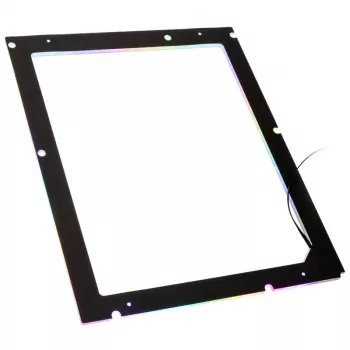 Lamptron ATX pagrindinės plokštės ARGB LED rėmelis - juodas