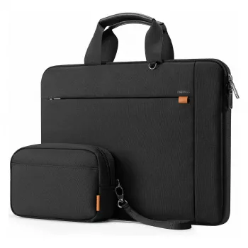 Portfelis Inateck LB02014-15_Juoda 40,6 cm 16 colių juodas