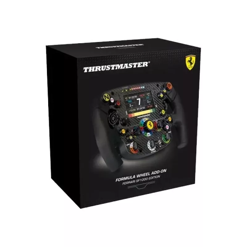 Vairas Thrustmaster AddOn Thrustm. Ferrari SF1000 Edition, skirtas PS5/PC — Priedo vairas, suderinamas su Thrustmaster bazėmis