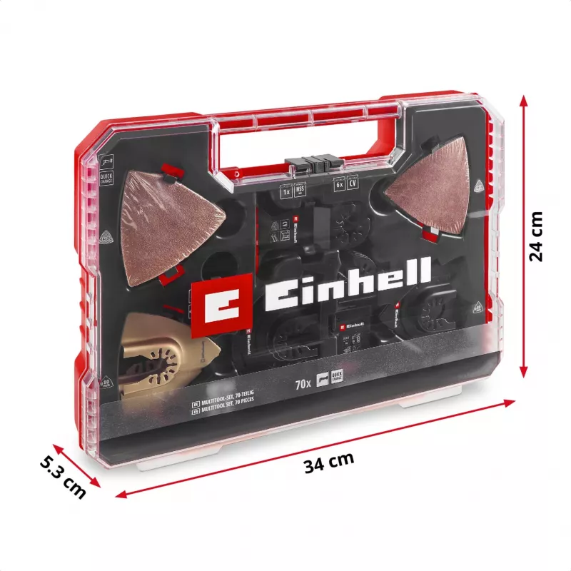 Diskinis pjūklo diskas EINHELL 708170, skirtas HM/BiM HCS – tinka aliuminiui, oksidui, chromo-vanadžio plienui