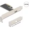 DELOCK PCI Express x4 į 1x išorinė OCuLink (SFF-8612) adapterio kortelė, žemo profilio