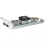 Prievadų plėtimo modulis Lancom UF Extension Module 2x 40G QSFP+ (UF-760), 40 Gbit/s, žalia/pilka