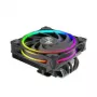 CPU aušintuvas Akasa SOHO H6L RGB – kompaktiškas žemo profilio aušintuvas su RGB apšvietimu