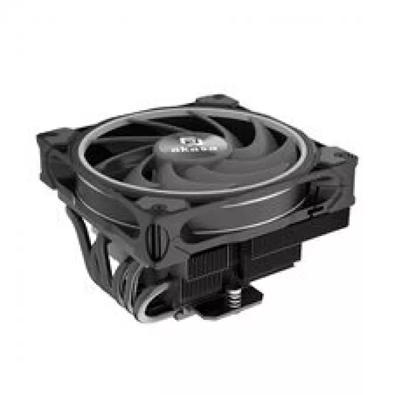 CPU aušintuvas Akasa SOHO H6L RGB – kompaktiškas žemo profilio aušintuvas su RGB apšvietimu