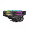 CPU aušintuvas Akasa SOHO H6L RGB – kompaktiškas žemo profilio aušintuvas su RGB apšvietimu