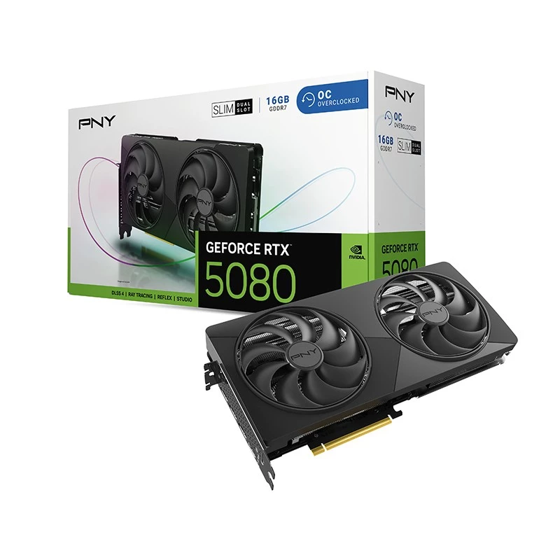 Grafikos plokštė GeForce RTX 5080 16G plonas