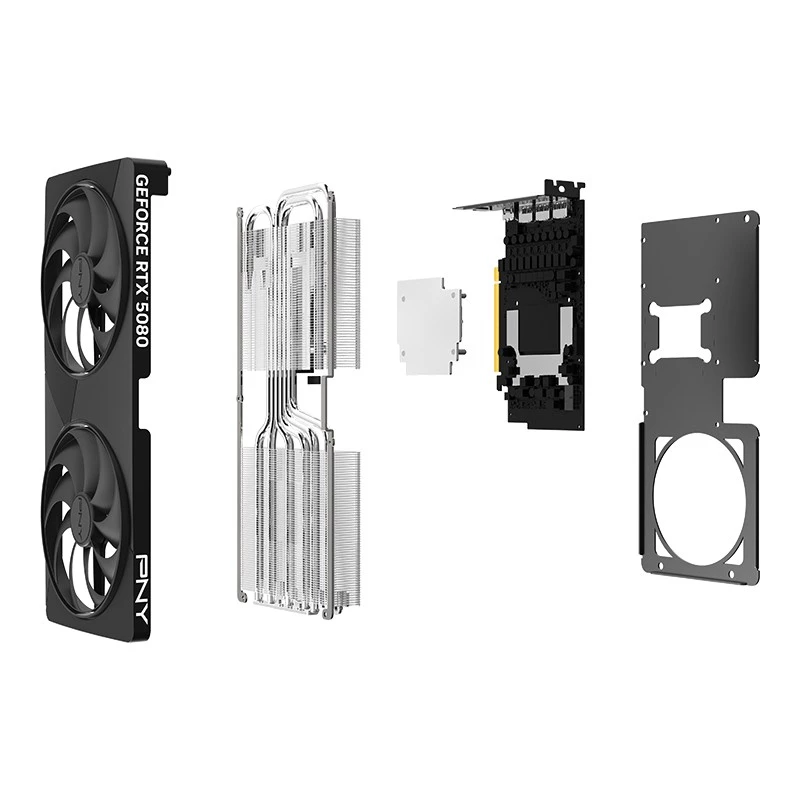 Grafikos plokštė GeForce RTX 5080 16G plonas