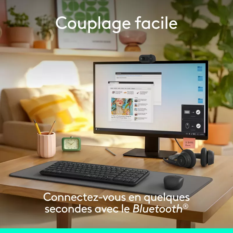 Logitech MK250 – belaidis klaviatūros ir pelės rinkinys