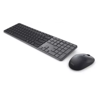 Dell Pro 7 plonas klaviatūra ir pelė | KM726 | Klaviatūros ir pelės rinkinys | Belaidis | Pelė įtraukta | Rusiška | Bluetooth | Juoda