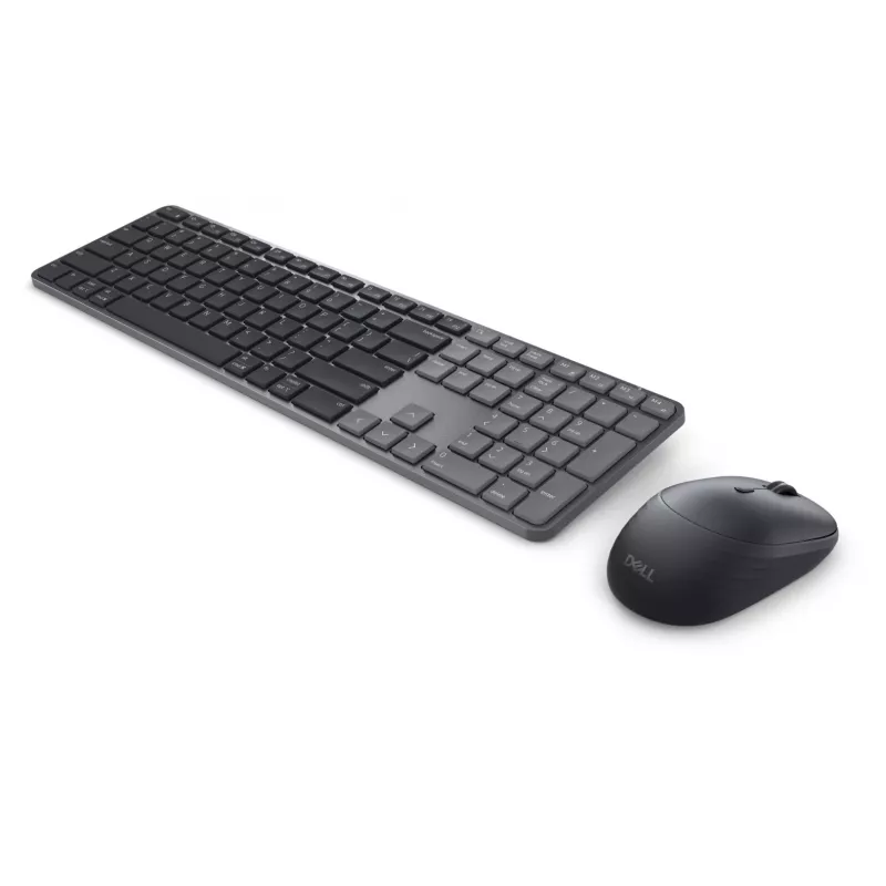 Dell Pro 7 Slim klaviatūra ir pelė | KM726 | Klaviatūros ir pelės rinkinys | Belaidis | Pelė įtraukta | Rusų | Bluetooth | Juoda