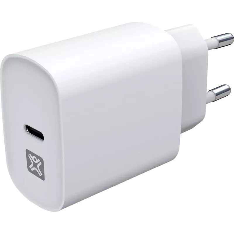 XtremeMac XWH-SPC-03 USB-C įkroviklis 20 W baltas greitasis įkrovimas PD 3.0 išmaniesiems telefonams planšetėms
