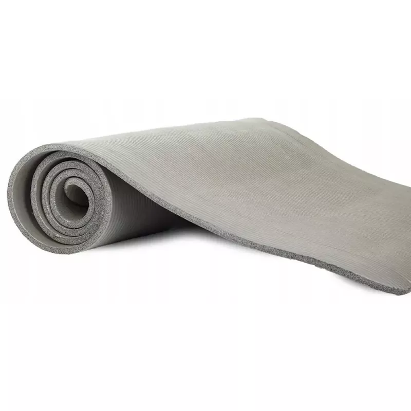 Extralink | Pratimo kilimėlis | fitneso pilkas jogos ir aerobikos 180x60cm