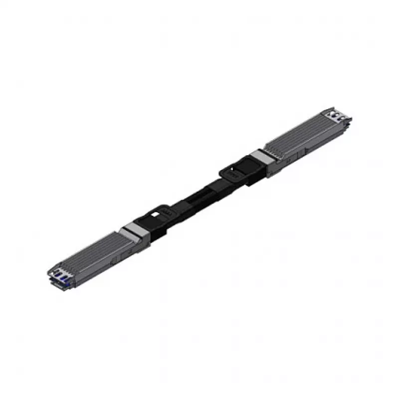 Nvidia MCA4J80-N003-FTF InfiniBand / šviesolaidinis kabelis 3 m OSFP juodas