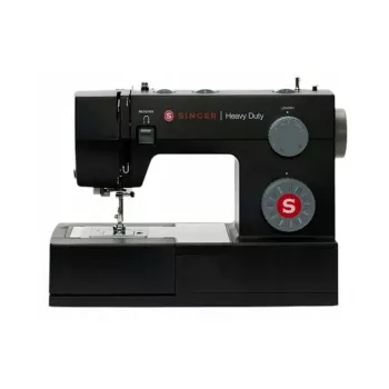 SINGER 4432B siuvimo mašina — SINGER 4432 juoda automatika, elektromechaninis, sunkių darbų modelis