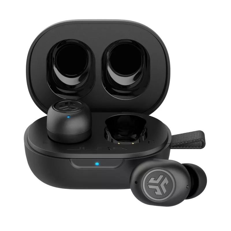 Jlab JBuds Mini True Wireless Earbuds- Juoda Bluetooth In-Ear-Headphones, Integrated Microphone