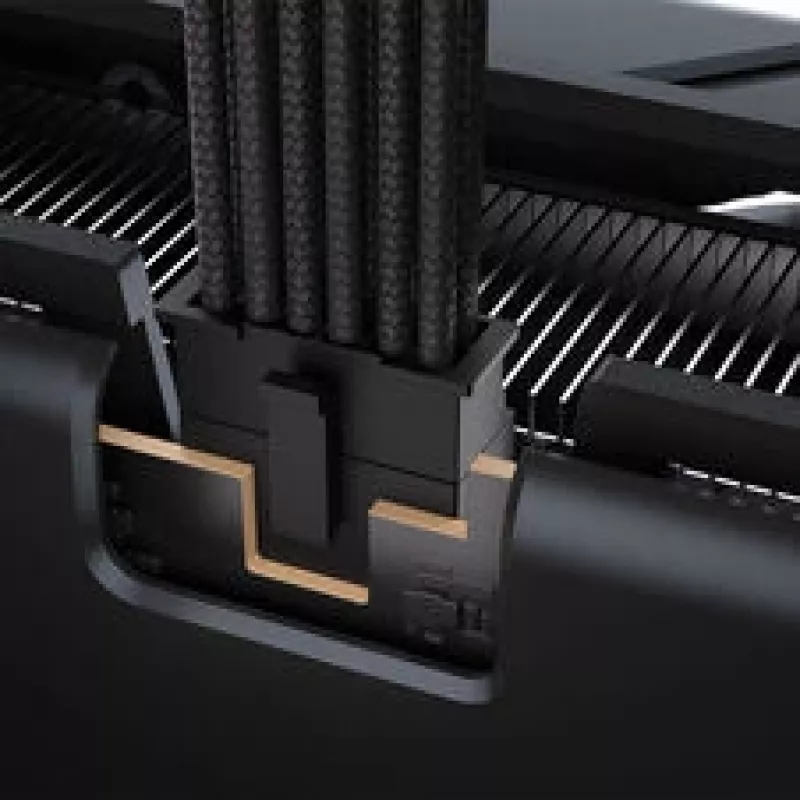 Corsair premium pintas 2x 8-Pin į 12V-2x6 kabelis, skirtas Type-4 maitinimo šaltiniui - juodas