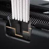 “Corsair premium pintas” 2x 8 kontaktų į 12V-2x6 kabelis, skirtas 4 tipo maitinimo šaltiniui – baltas