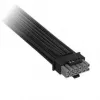 Corsair premium pintas 2x 8-Pin į 12V-2x6 kabelis, skirtas Type-5 maitinimo šaltiniui - juodas