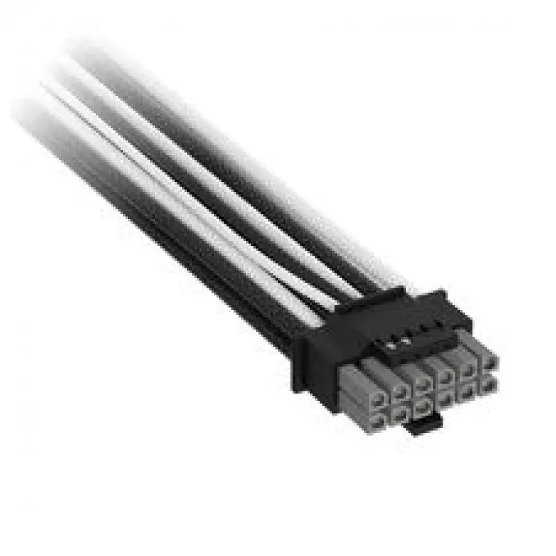 Corsair premium pintas 2x 8-Pin to 12V-2x6 laidas, Type-5 maitinimo šaltiniui - juoda/balta