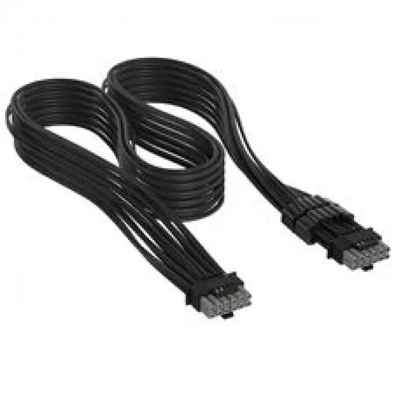 Corsair premium pintas 12V-2x6 to 12V-2x6-Cable, Universal - juoda