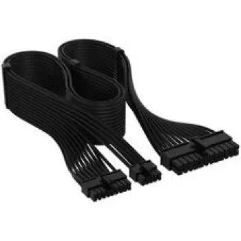 Corsair premium pintas 24-Pin-ATX kabelis, Gen 5, Type-5 maitinimo blokui - juoda