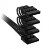 Corsair premium pintas 4x SATA-Power kabelis, Type-5 maitinimo šaltiniui - Juoda